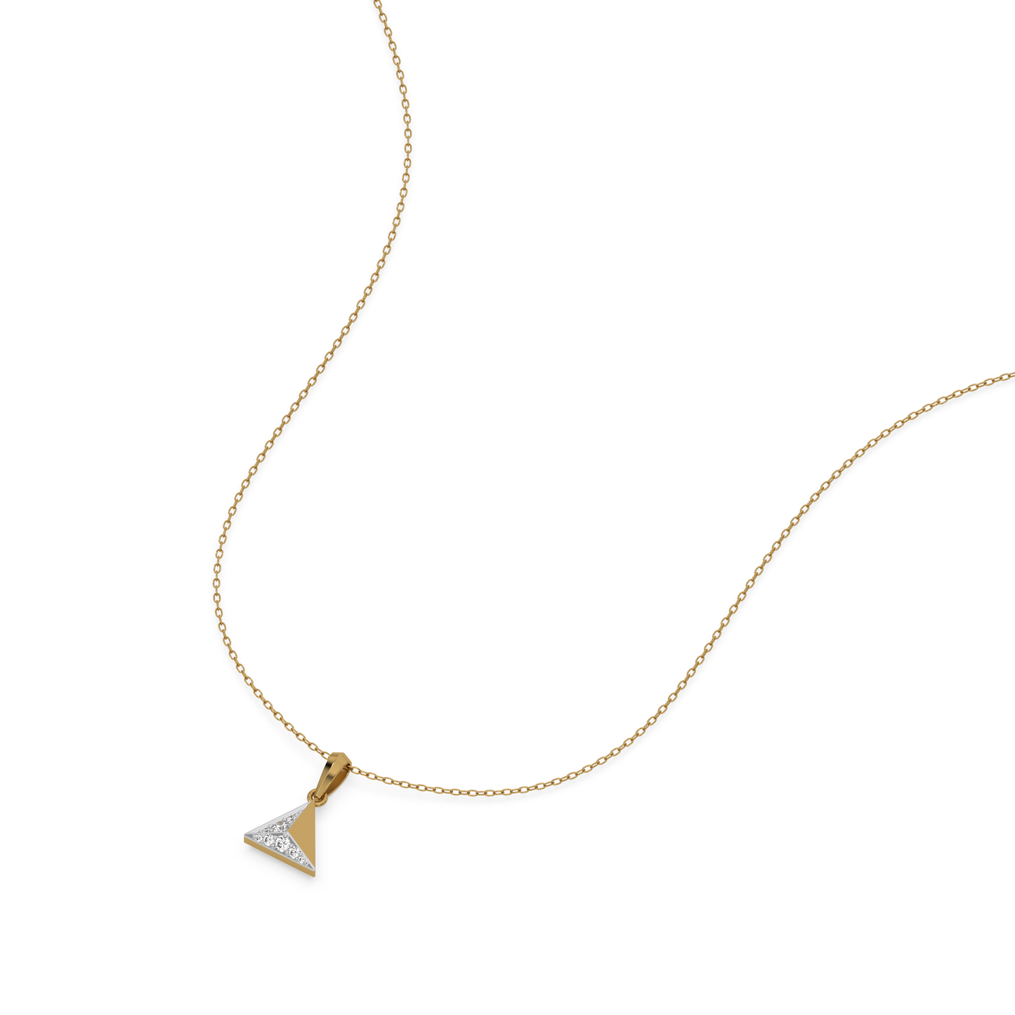 Prism Point - Lab Diamond Pendant Necklace