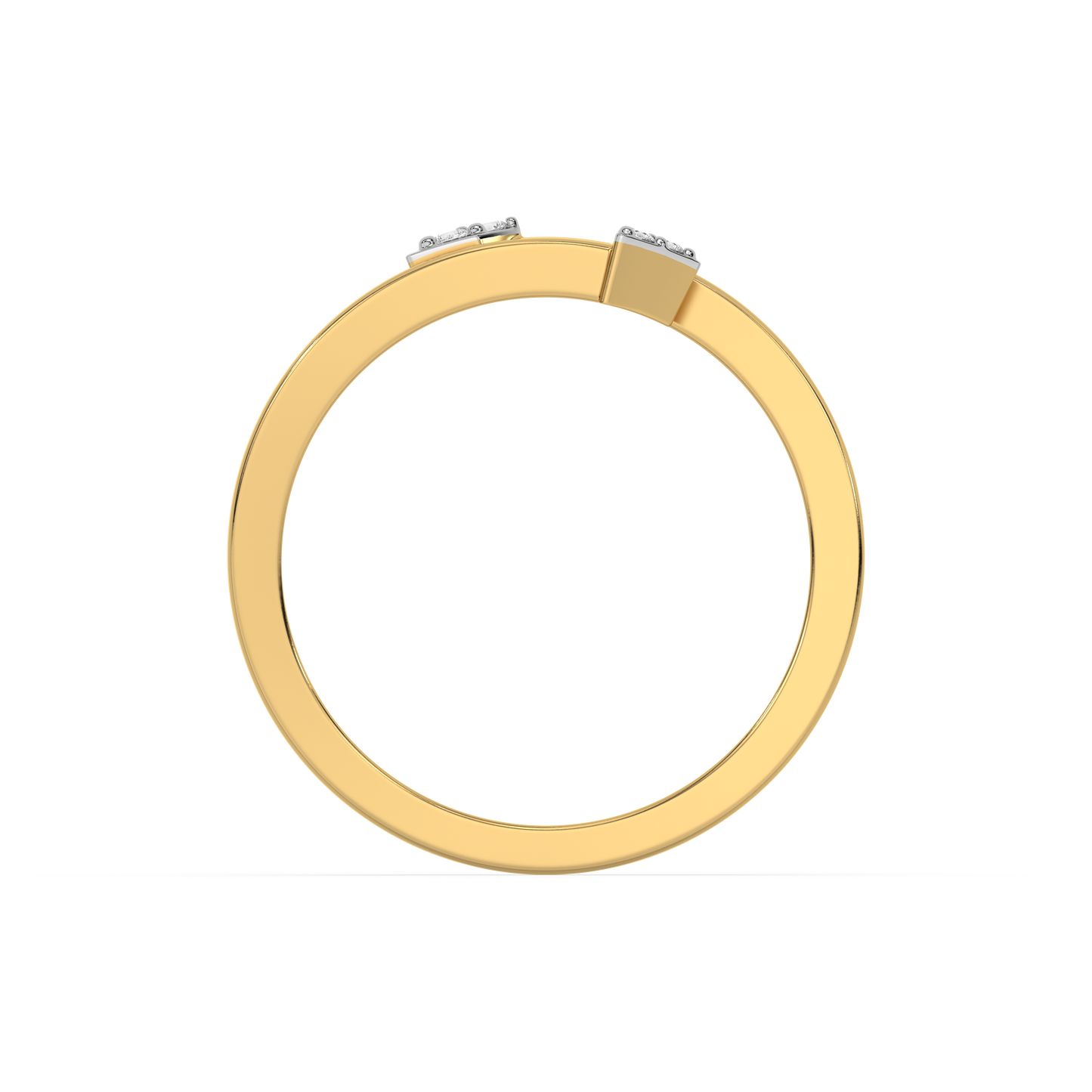 Arrowhead - Lab Diamond Open Top Ring