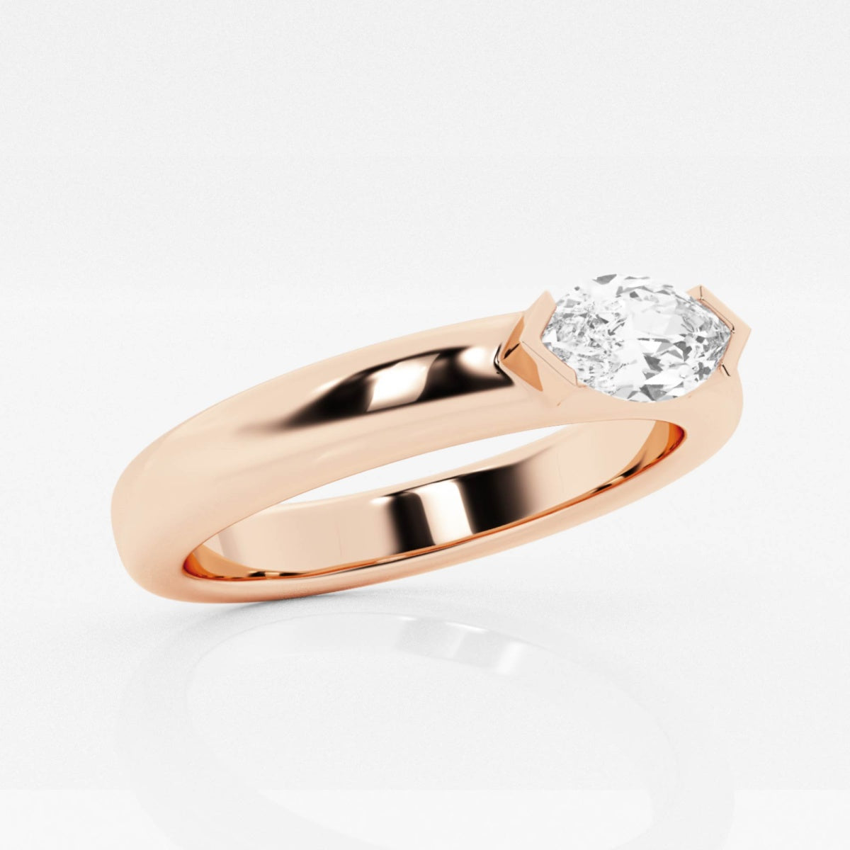 Emmy - Modern Heart Design Rings