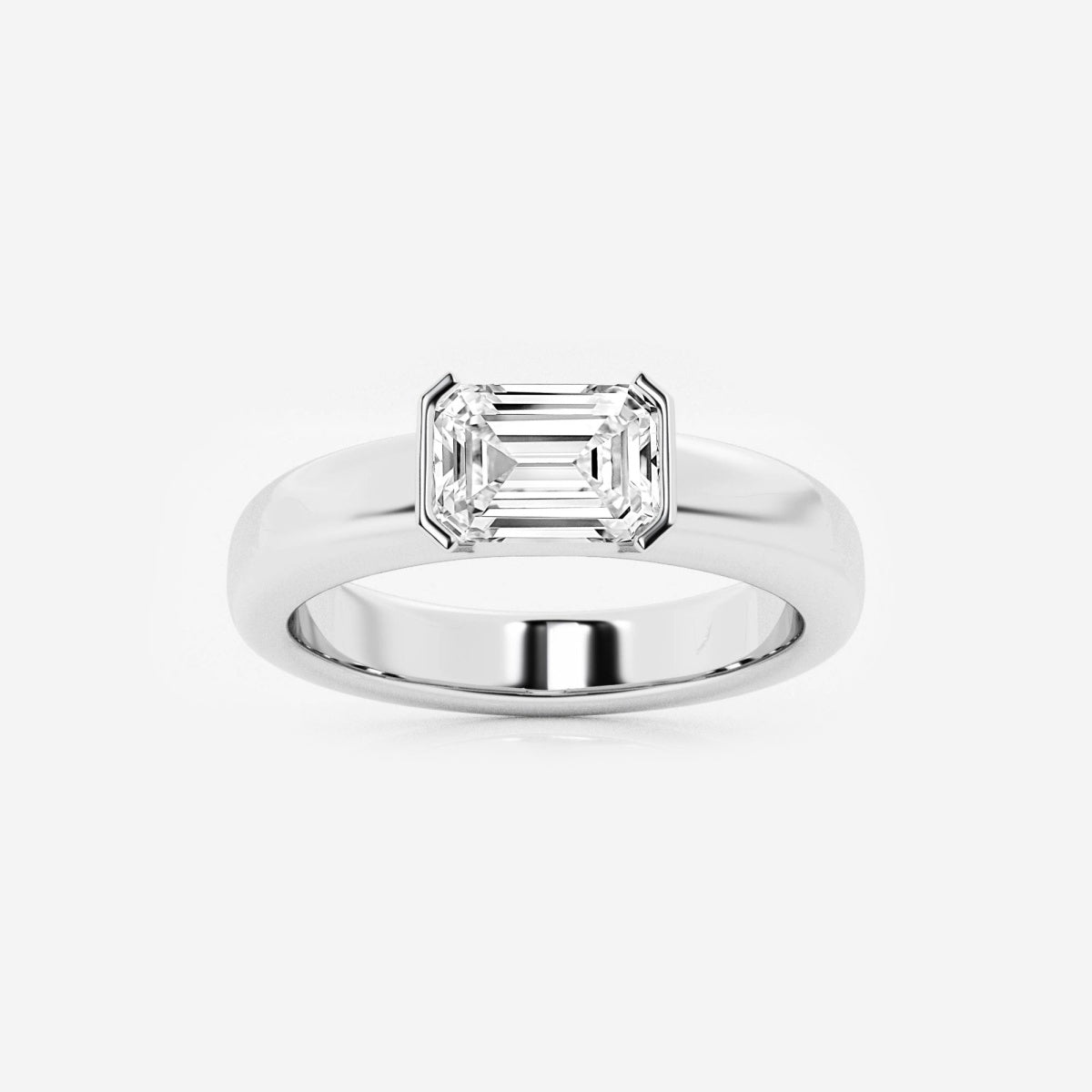 Emmy - Modern Heart Design Rings