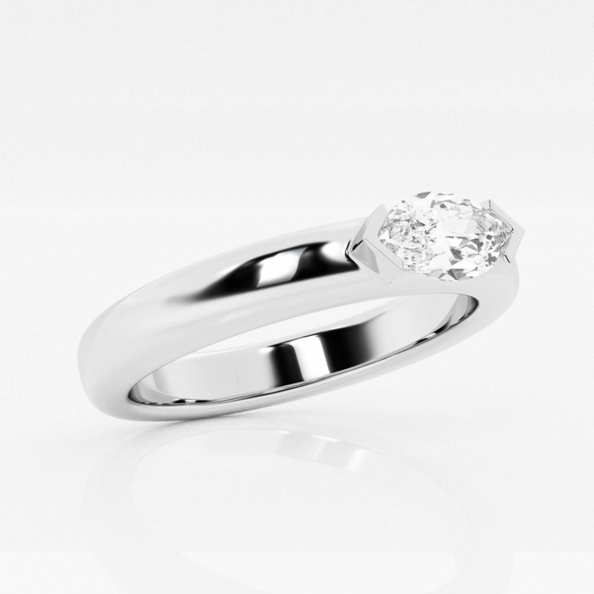 Emmy - Modern Heart Design Rings