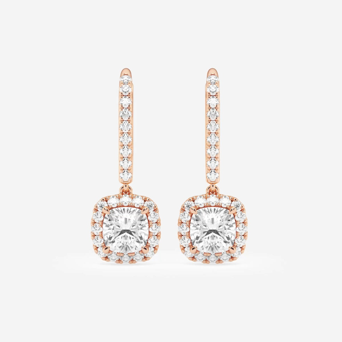 Aurora - Timeless Halo Drop Earrings