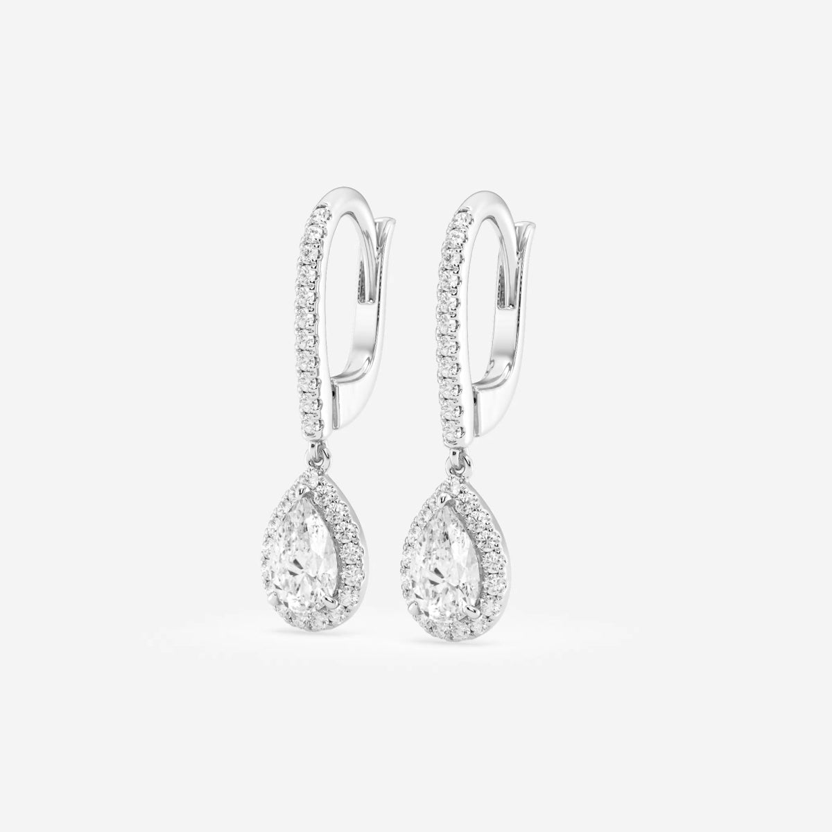 Aurora - Timeless Halo Drop Earrings