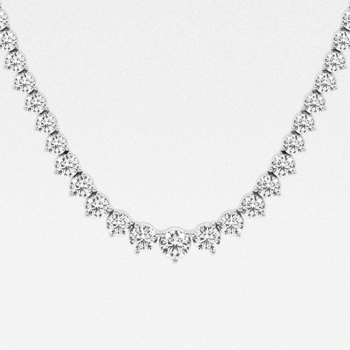 Clara - Graduated Riviera Style Necklaces