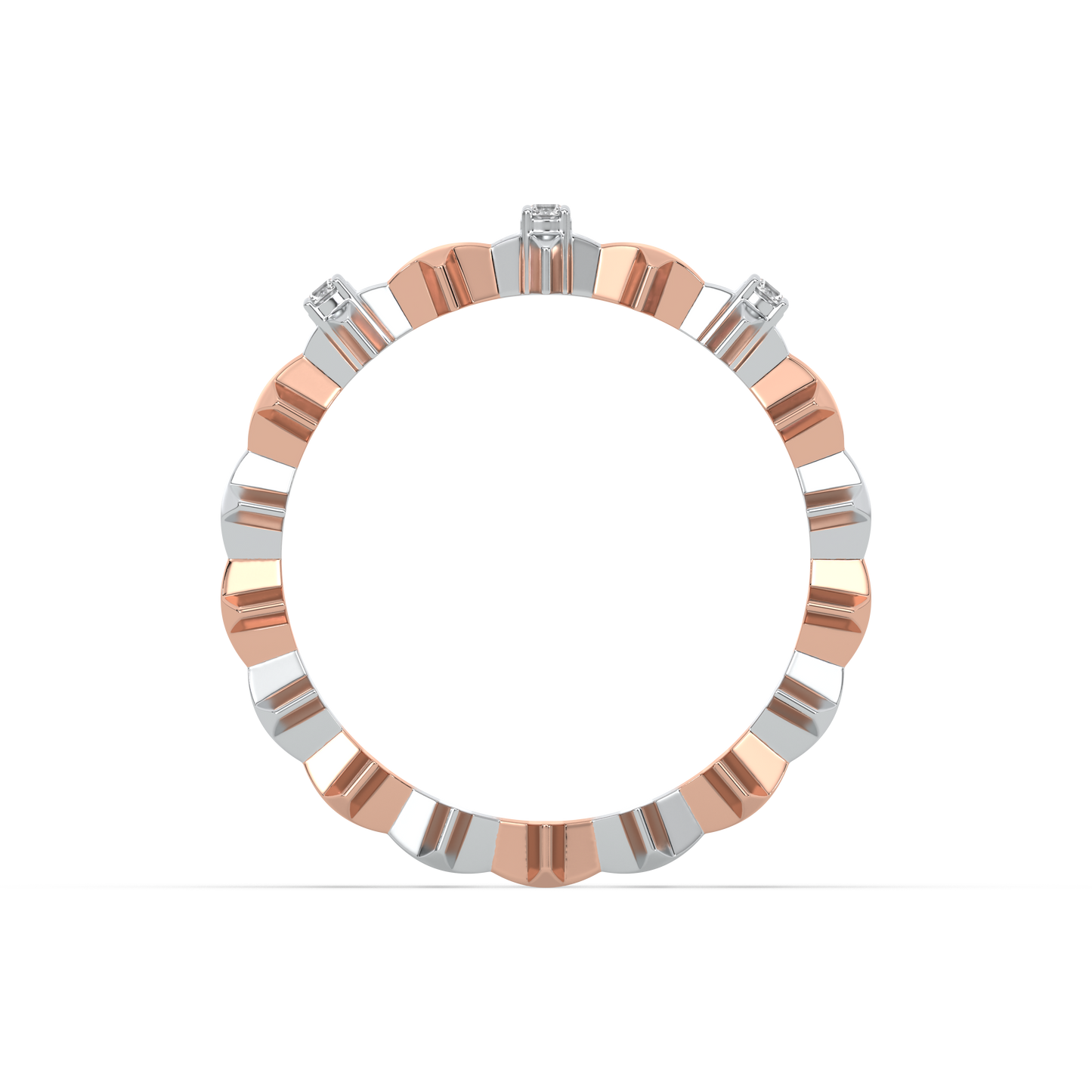 Cosmic Band - Lab Diamond Cocktail Ring