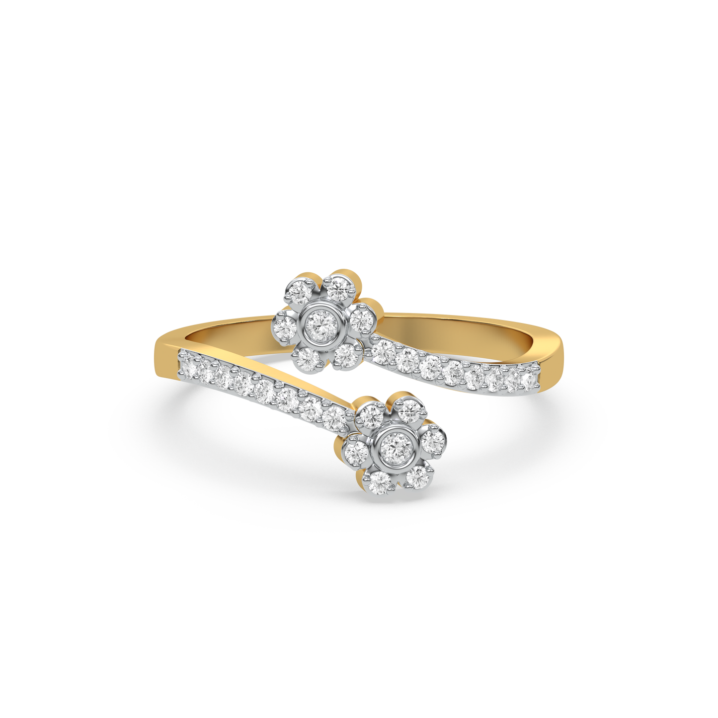 Eternal Bloom - Lab Diamond Open Top Ring