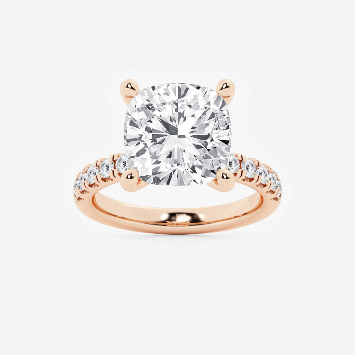 Everly - Hidden Halo Elegance Engagement Ring