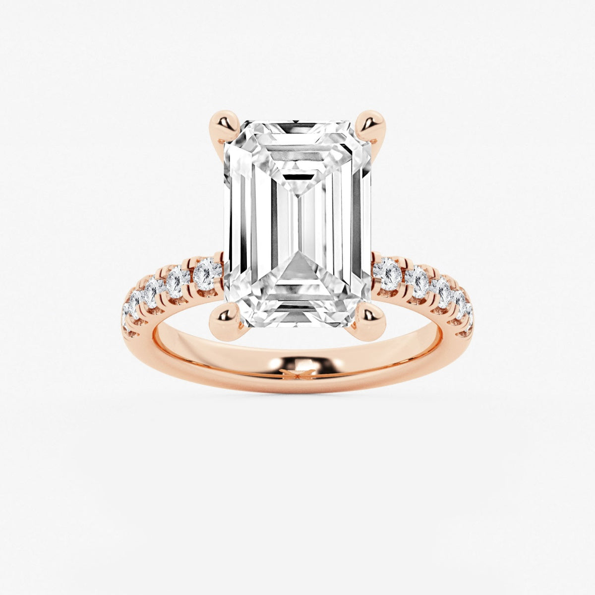 Everly - Hidden Halo Elegance Engagement Ring