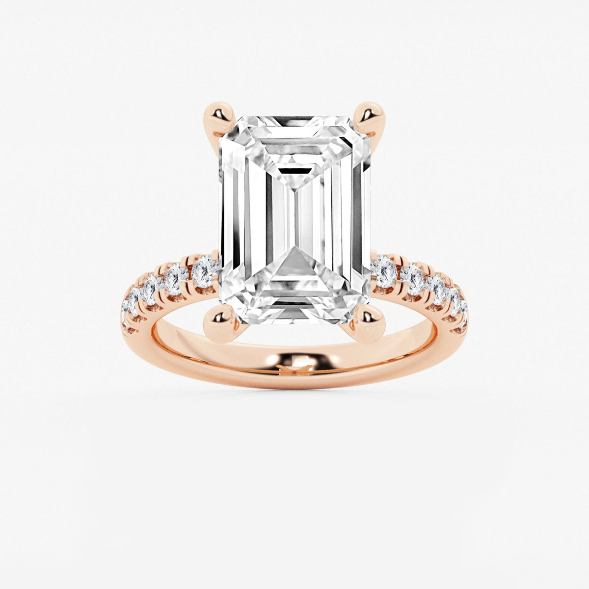 Everly - Hidden Halo Elegance Engagement Ring