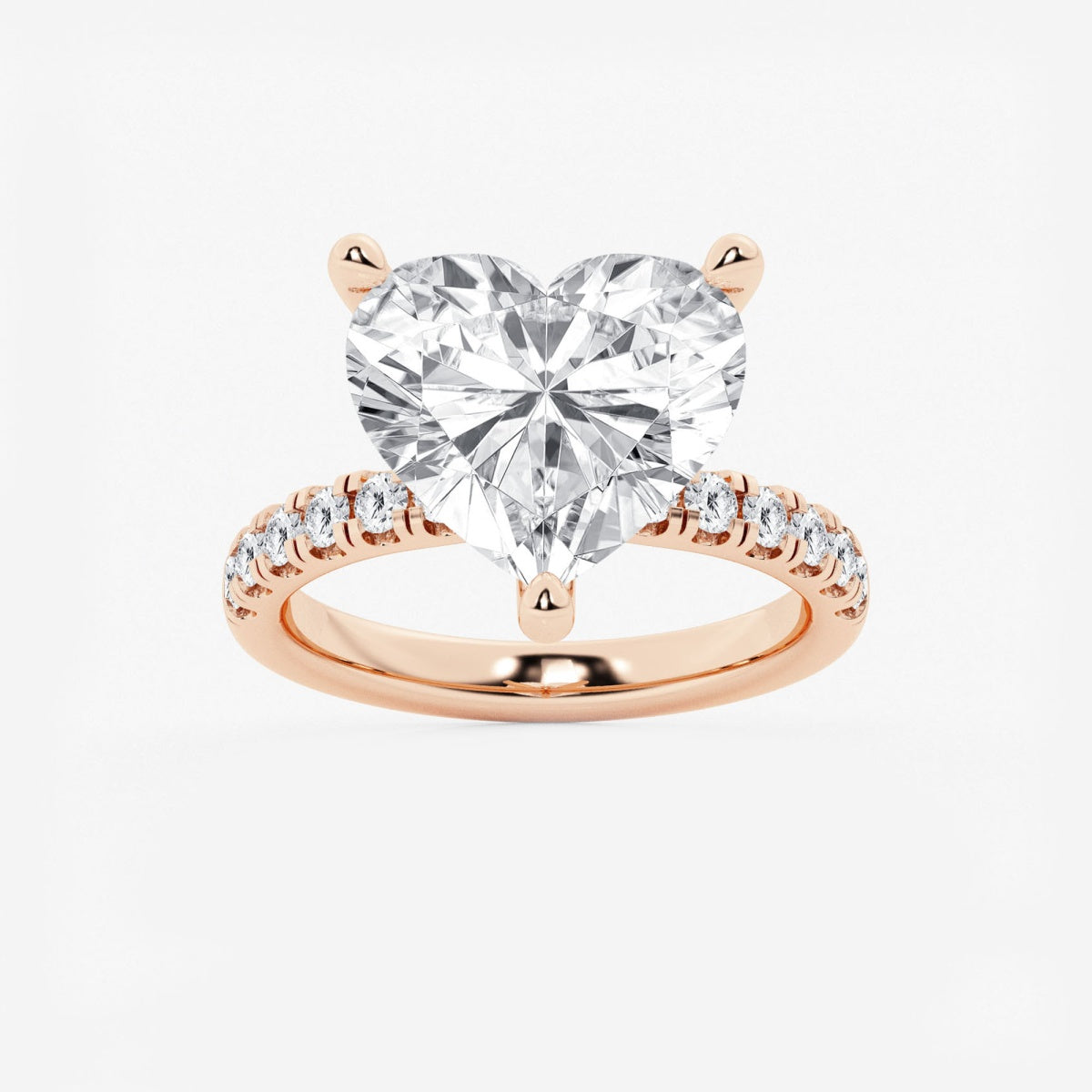 Everly - Hidden Halo Elegance Engagement Ring