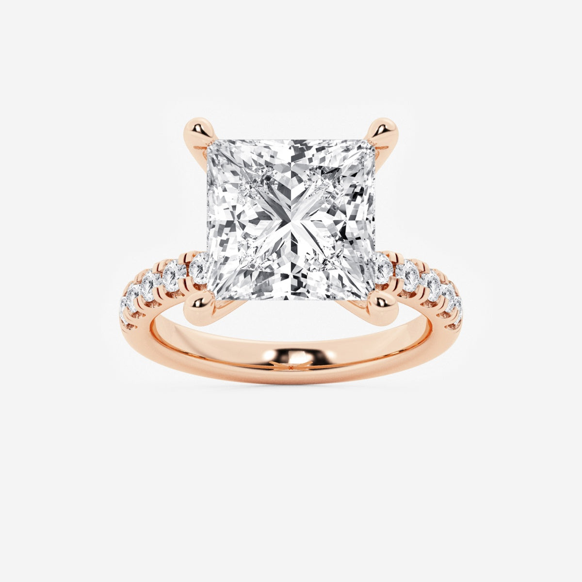 Everly - Hidden Halo Elegance Engagement Ring