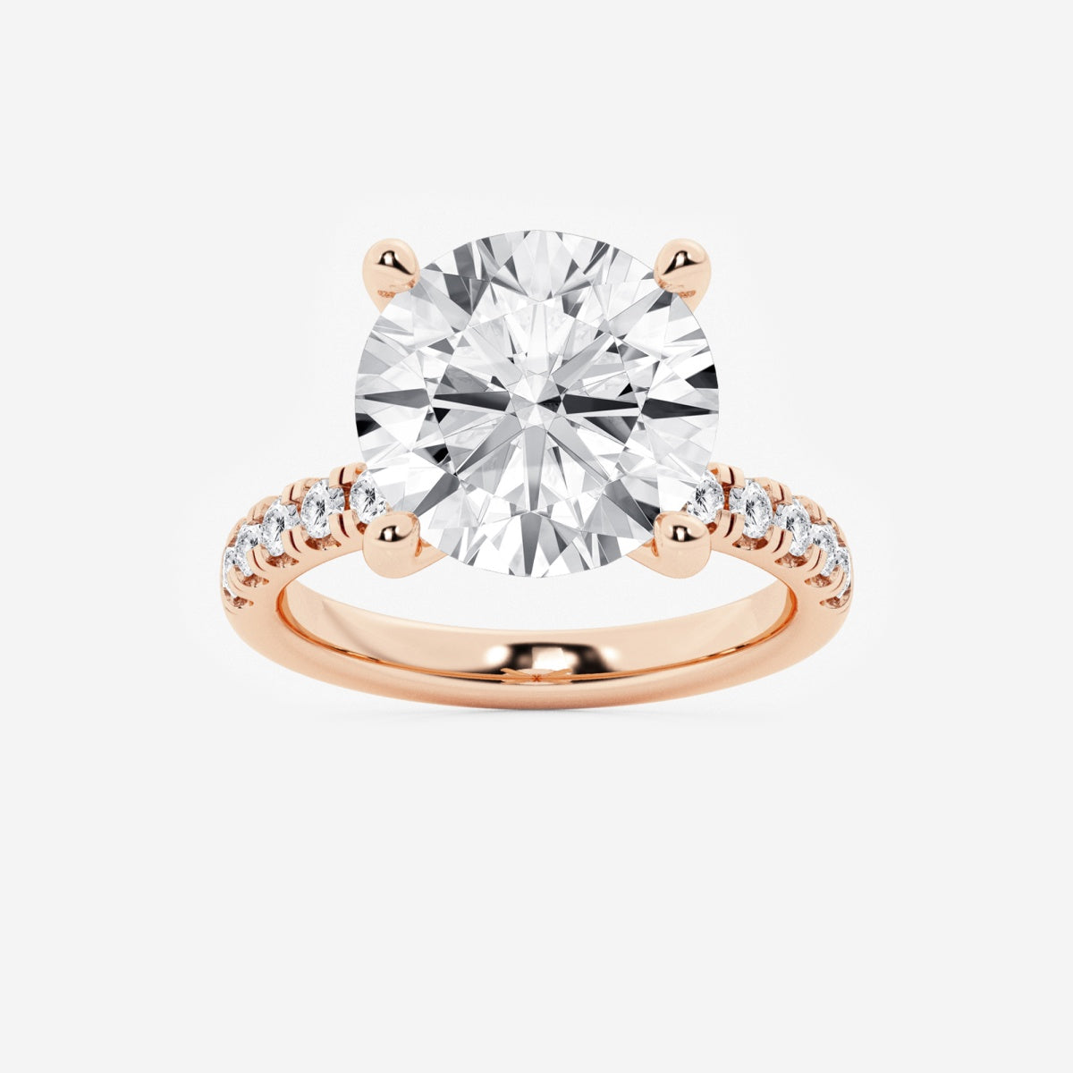Everly - Hidden Halo Elegance Engagement Ring