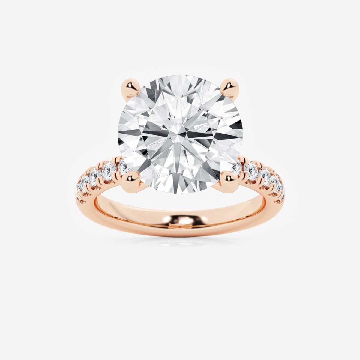 Everly - Hidden Halo Elegance Engagement Ring
