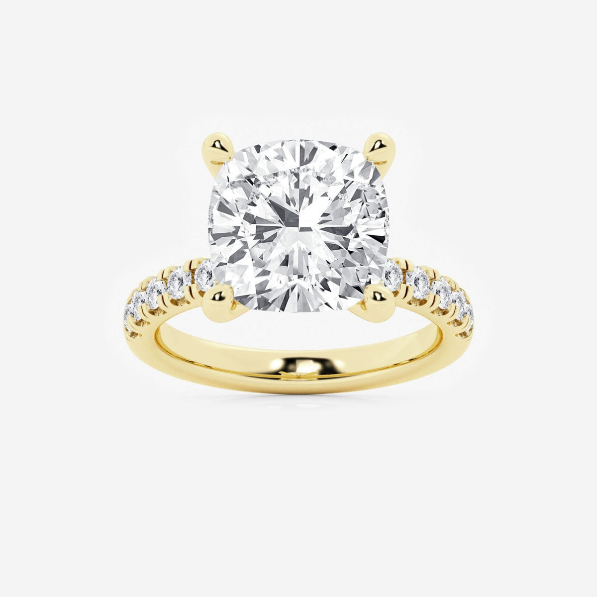 Everly - Hidden Halo Elegance Engagement Ring