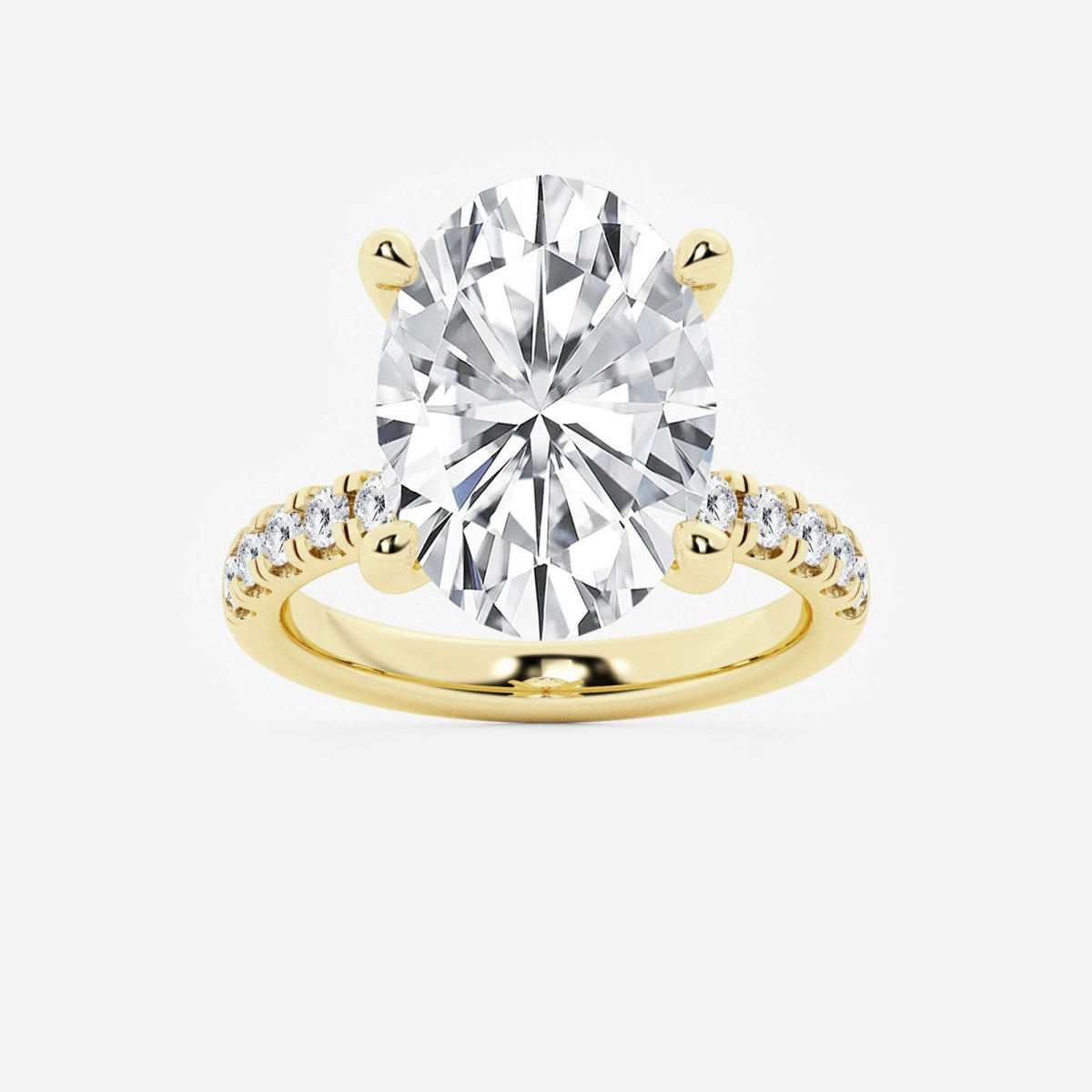 Everly - Hidden Halo Elegance Engagement Ring