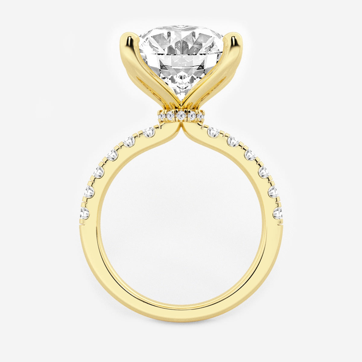 Everly - Hidden Halo Elegance Engagement Ring