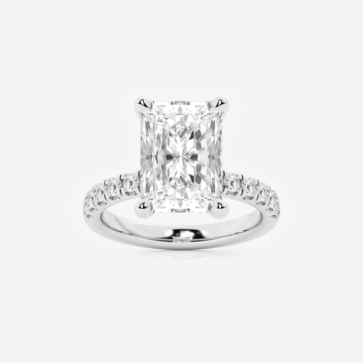Everly - Hidden Halo Elegance Engagement Ring