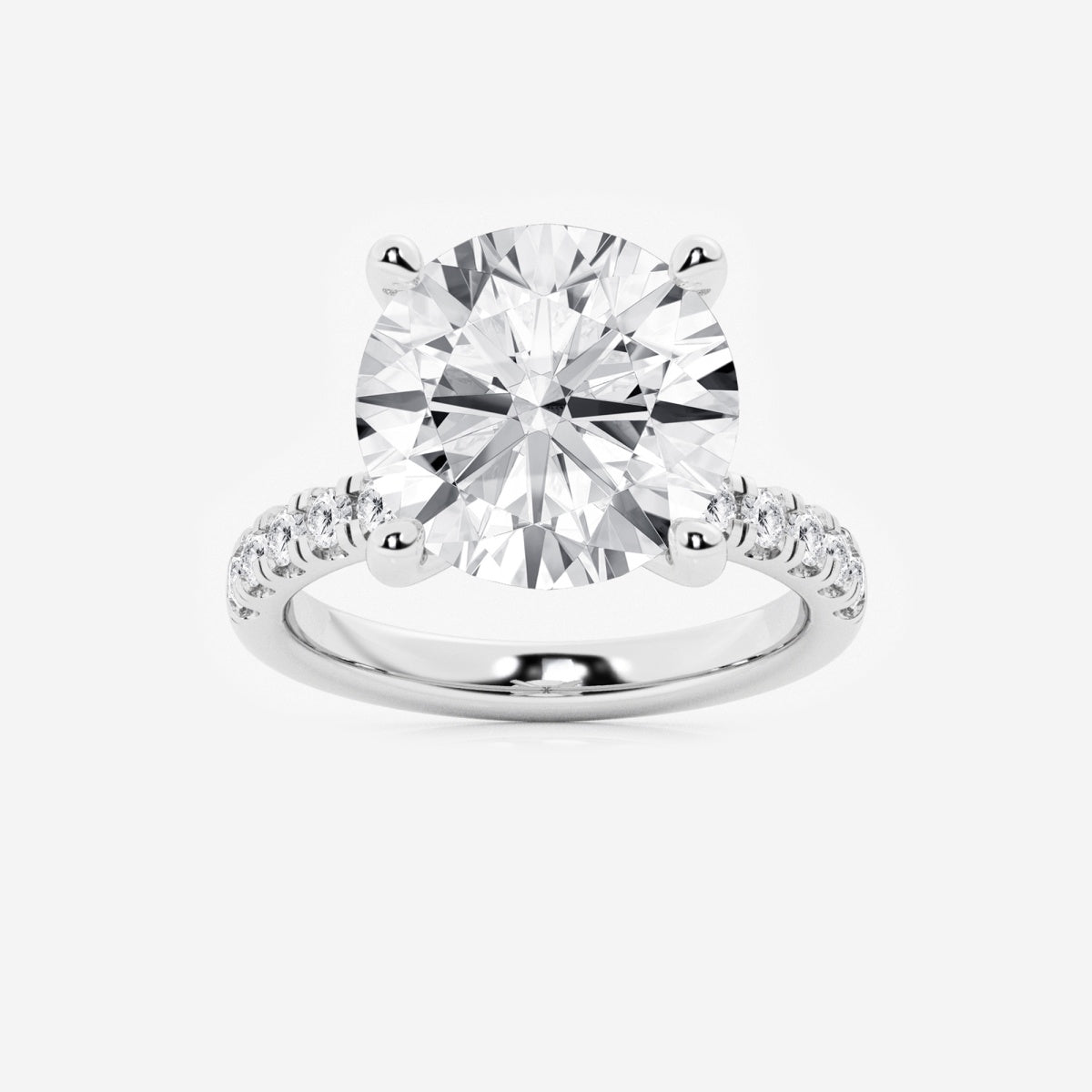 Everly - Hidden Halo Elegance Engagement Ring