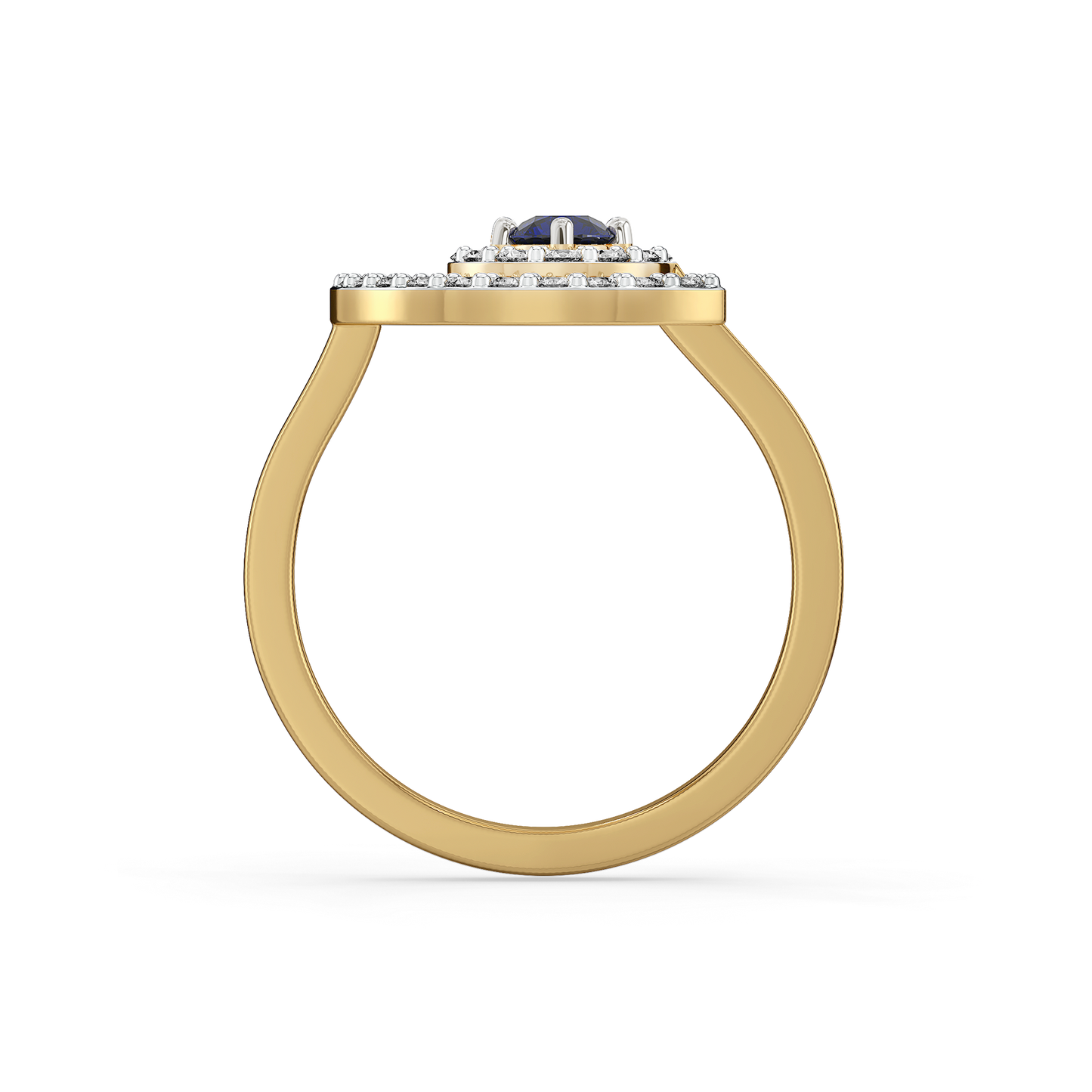 Evil Eye - Lab Diamond Ring