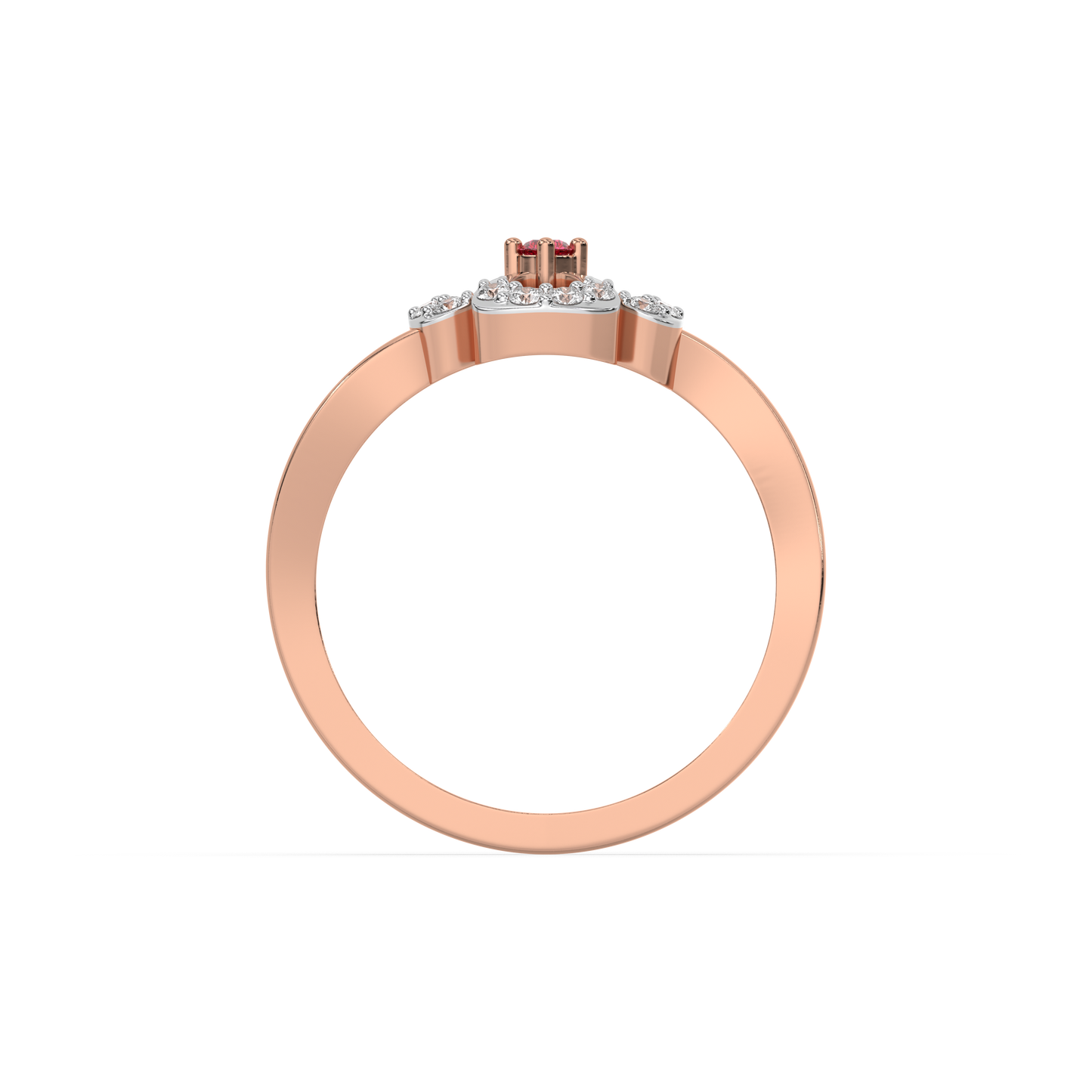 Fleur de Luxe - Lab Diamond Fashion Ring