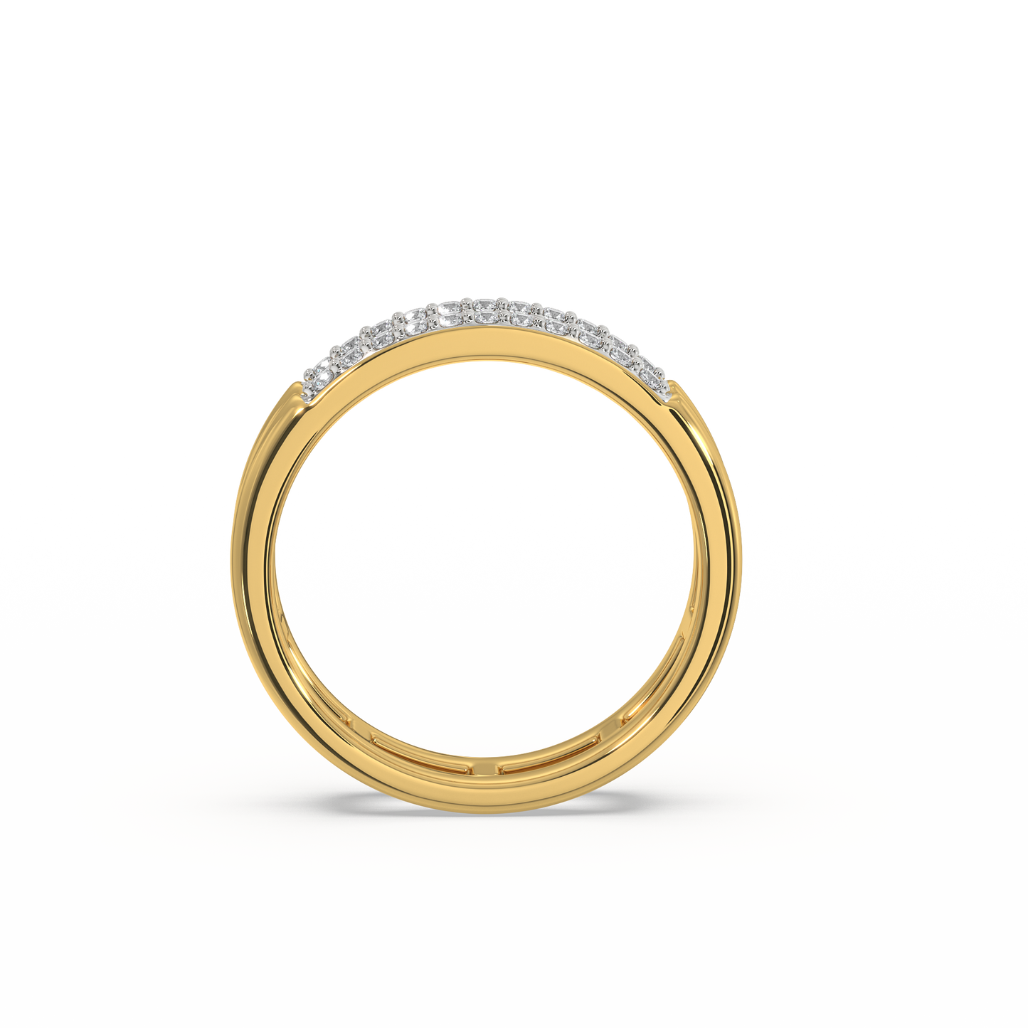 Fusion - Lab Diamond Band Ring