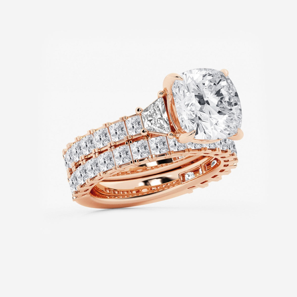Genevieve - Intricate Bridal Set Engagement Ring
