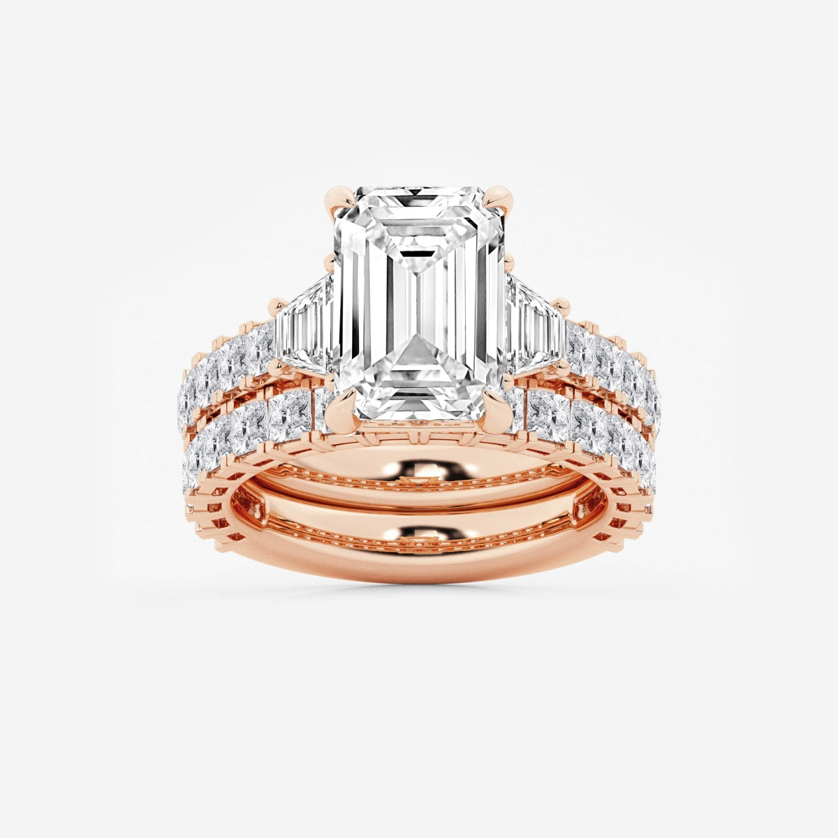 Genevieve - Intricate Bridal Set Engagement Ring