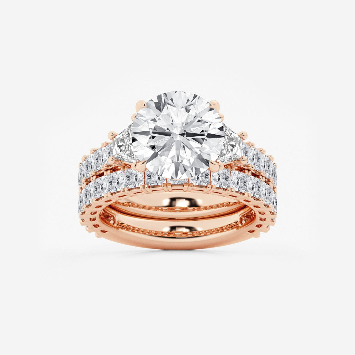 Genevieve - Intricate Bridal Set Engagement Ring