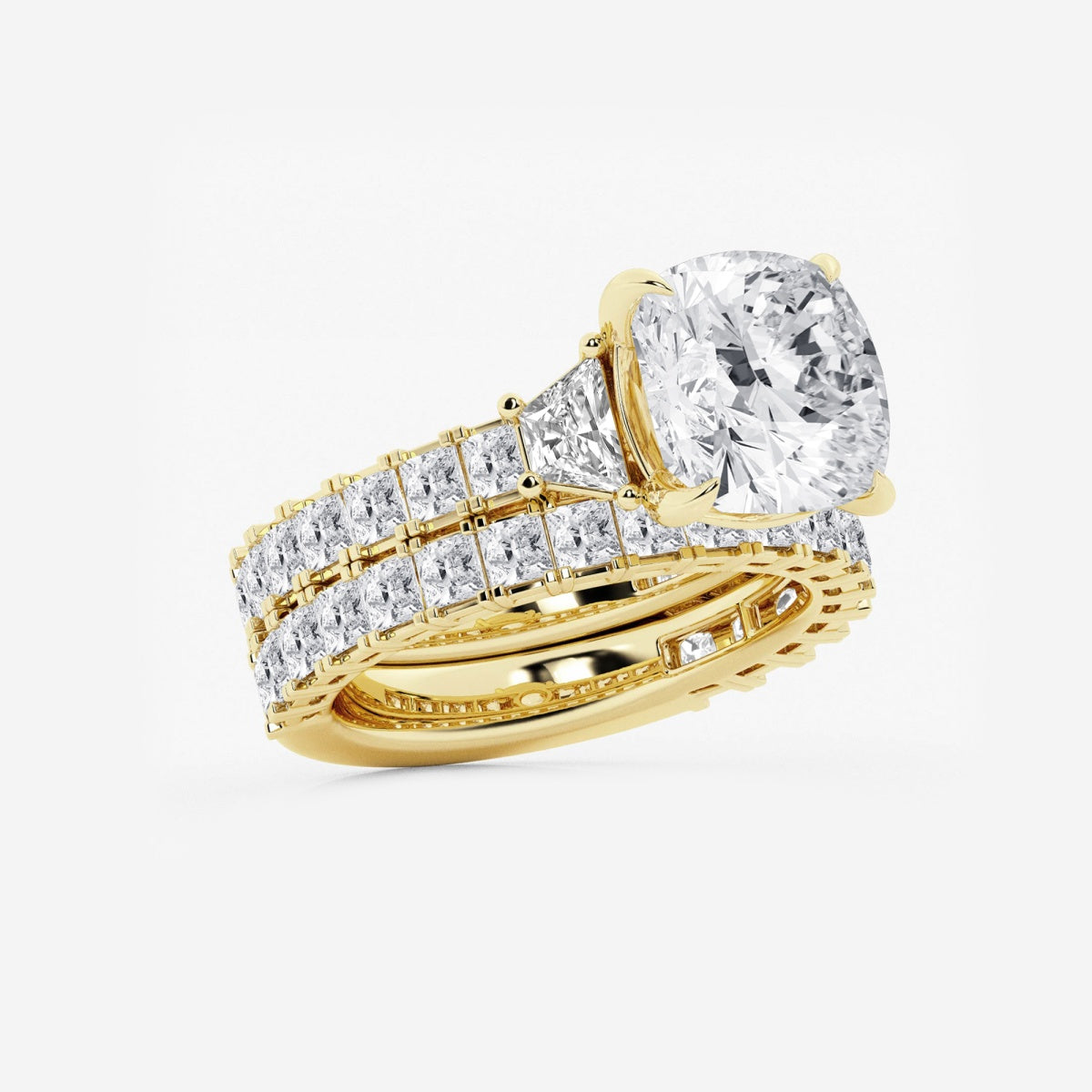 Genevieve - Intricate Bridal Set Engagement Ring