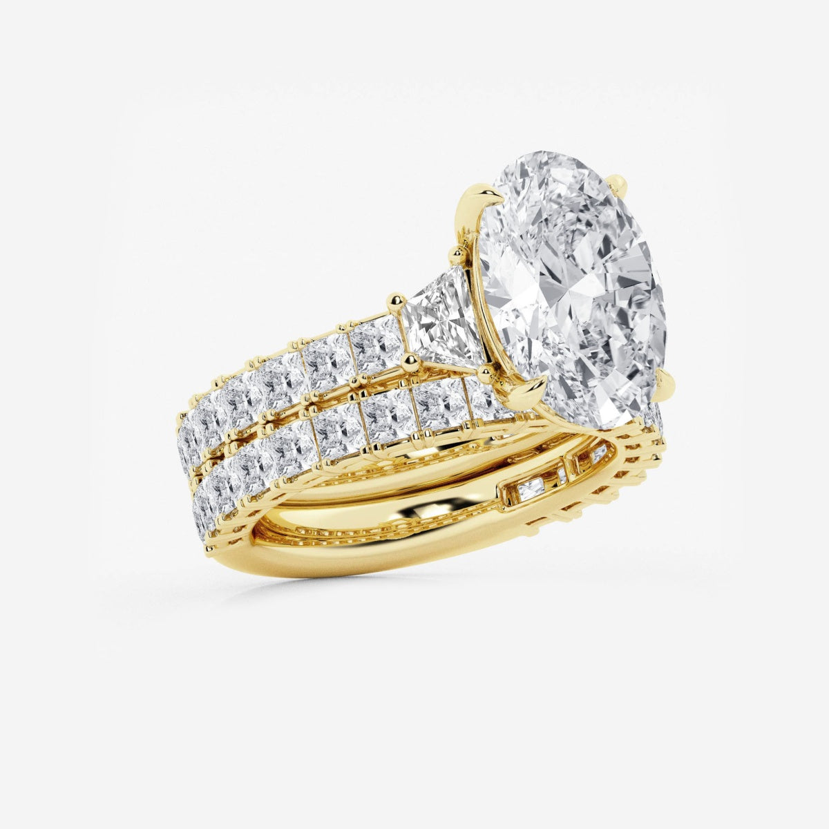 Genevieve - Intricate Bridal Set Engagement Ring