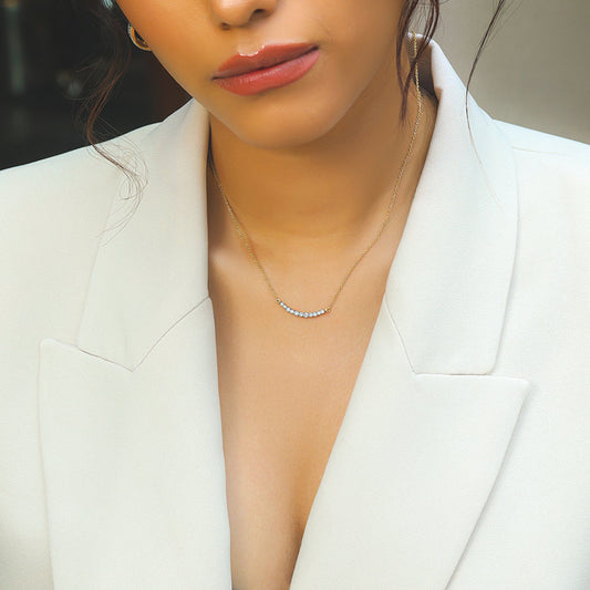 "Dare to Sparkle" - Lab Diamond Necklace