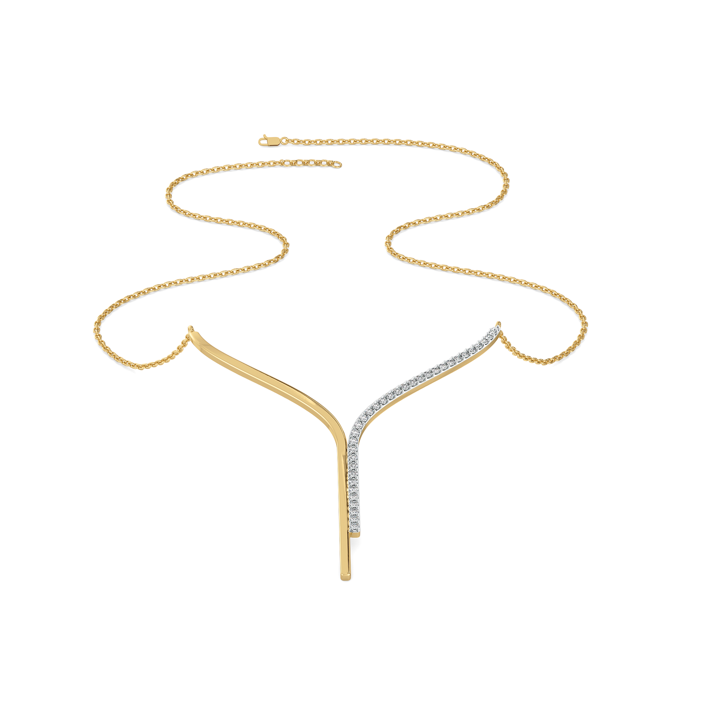 Glam Chic - Lab Diamond Necklace