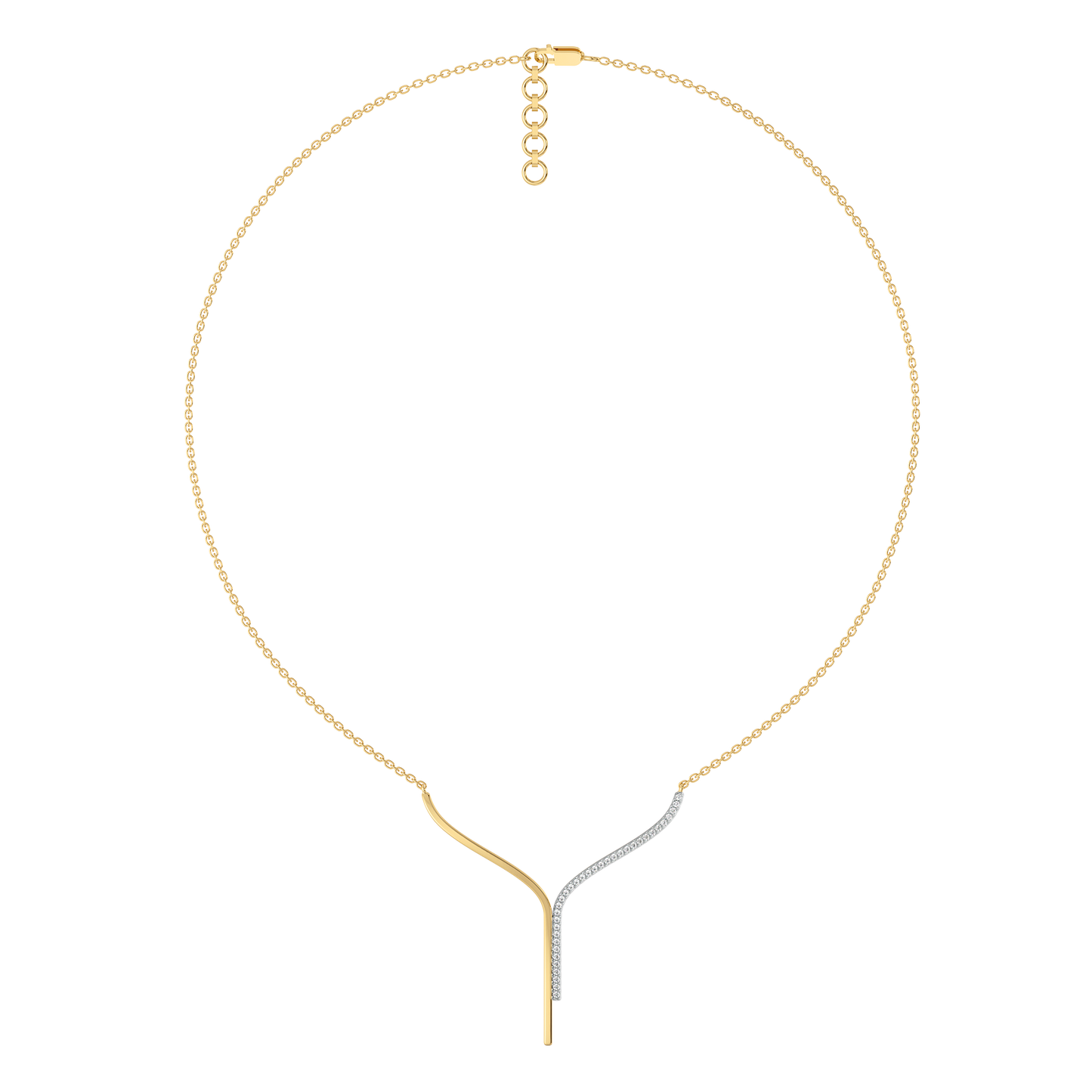 Glam Chic - Lab Diamond Necklace