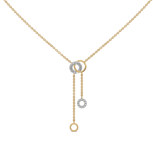 Circle of Dazzle - Lab Diamond Necklace