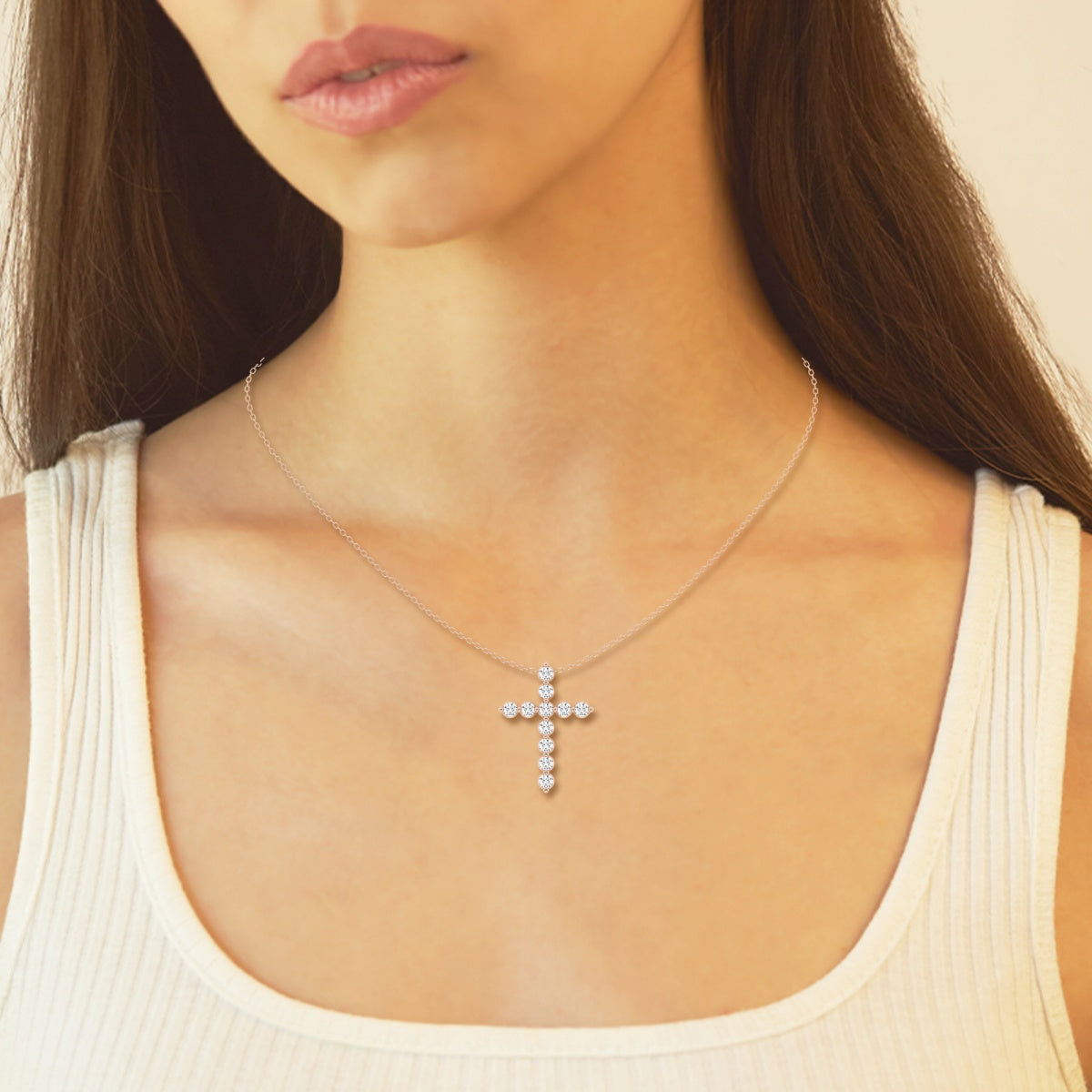 Hazel - Classic Cross Design Necklaces