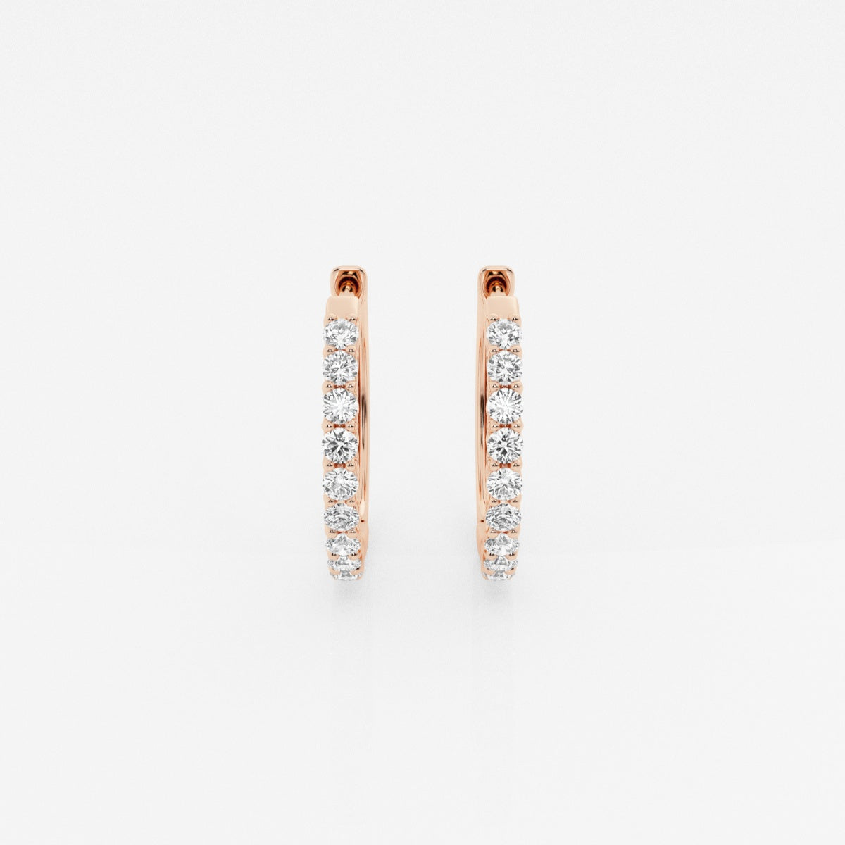 Hazel - Classic Shared Prong Design Earrings