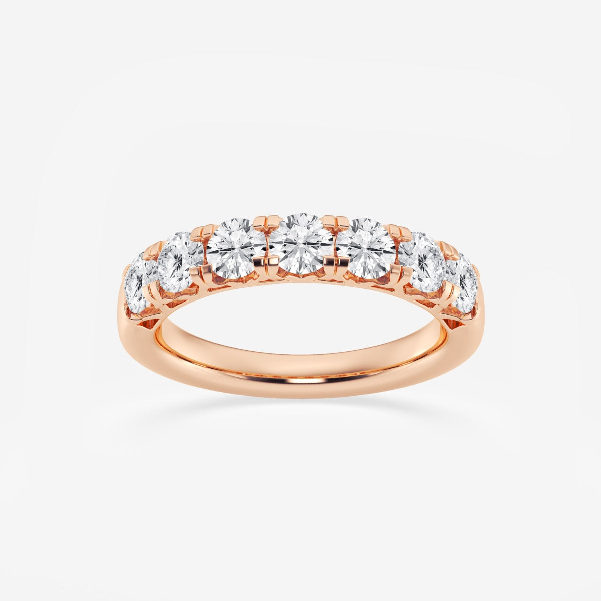 Hazel - Seven Stone Elegance Wedding Ring
