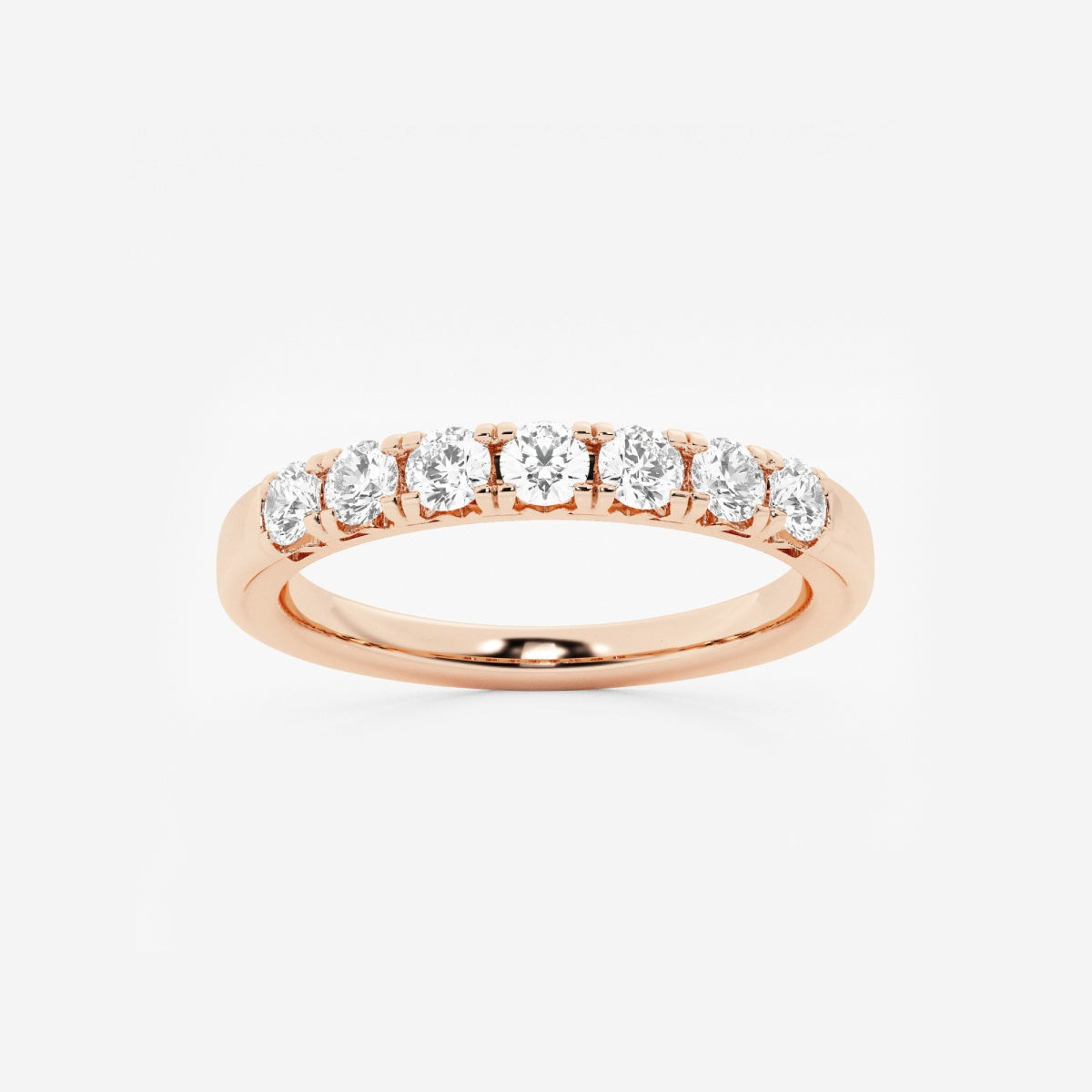 Hazel - Seven Stone Elegance Wedding Ring