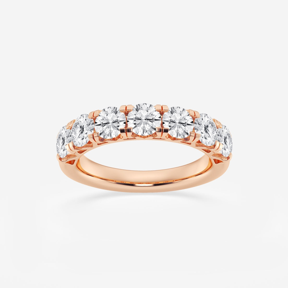 Hazel - Seven Stone Elegance Wedding Ring