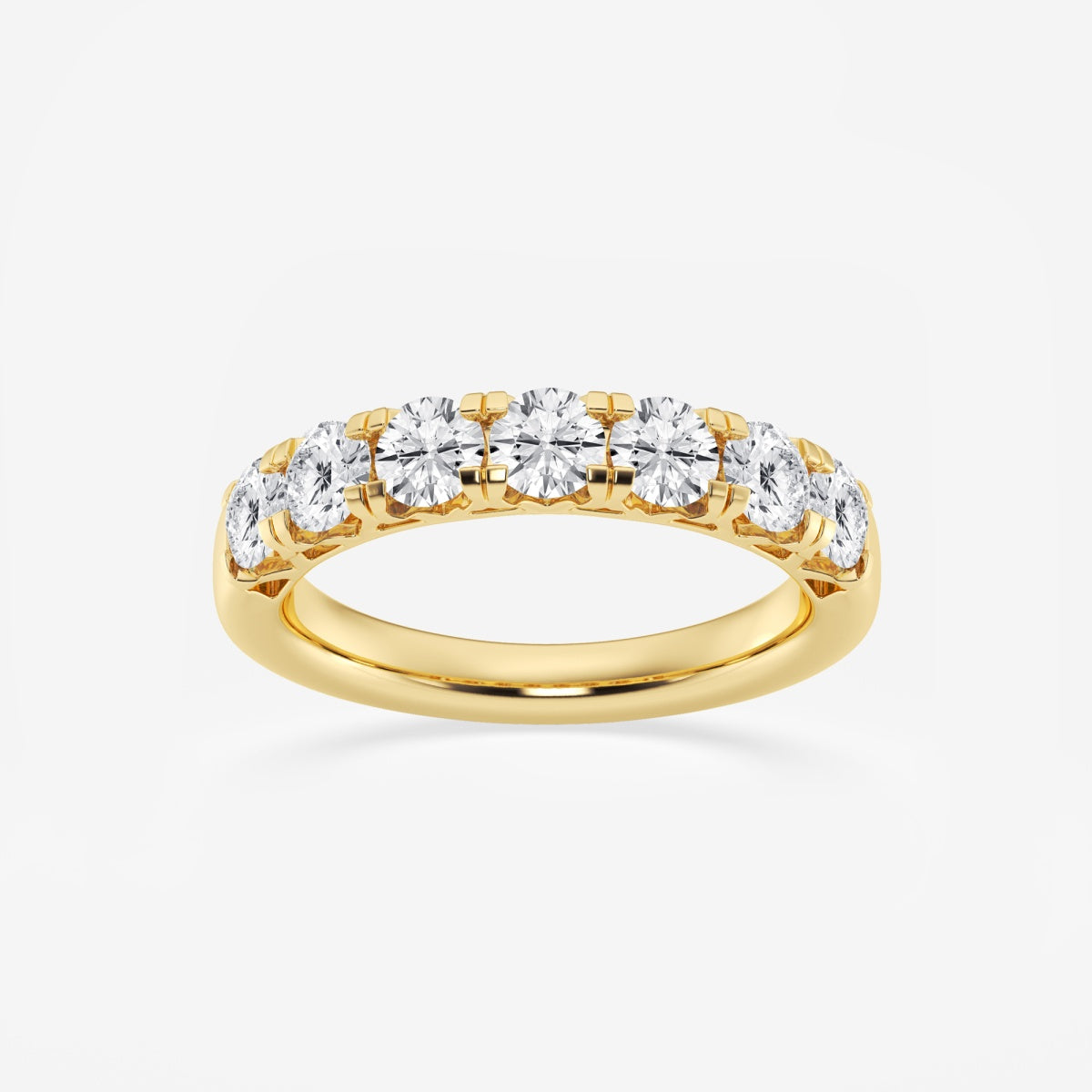 Hazel - Seven Stone Elegance Wedding Ring