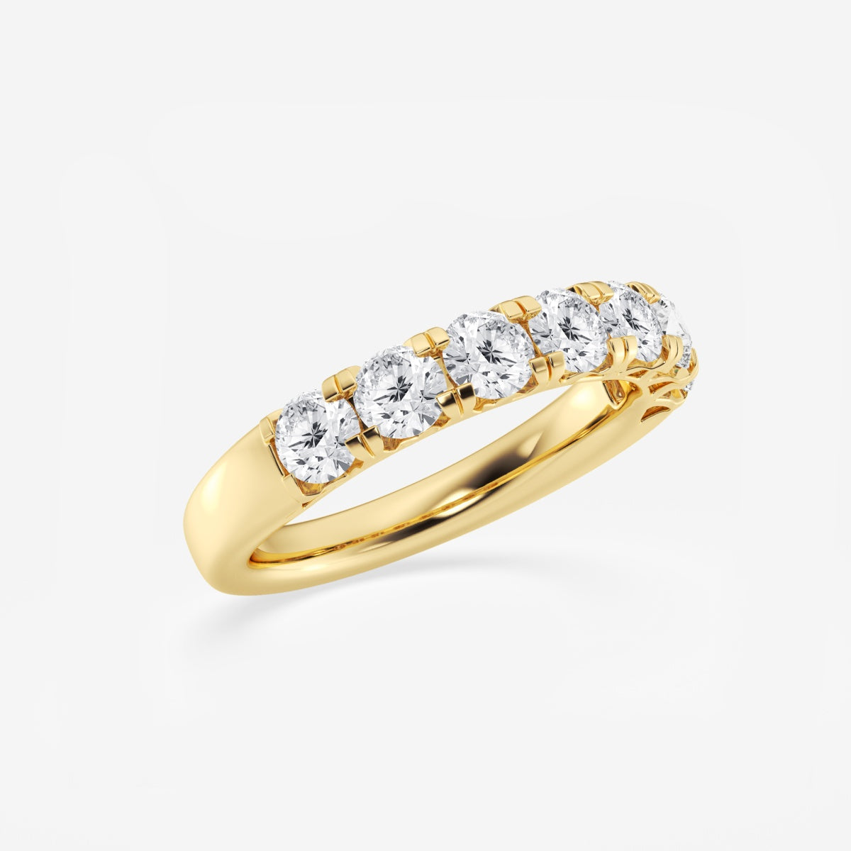 Hazel - Seven Stone Elegance Wedding Ring