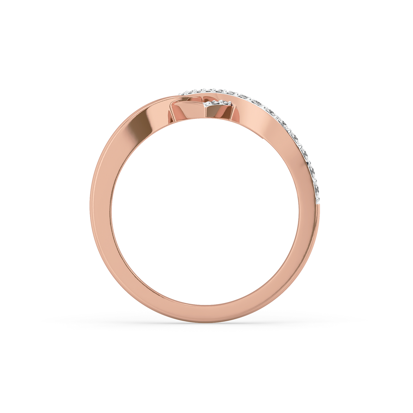 Heart Entwined - Lab Diamond Fashion Ring