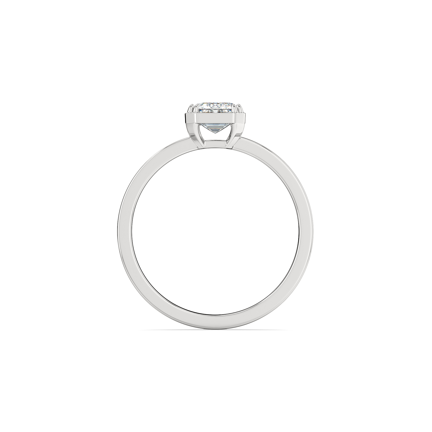 Echo of Emerald - Pure Gold Lab Diamond Ring