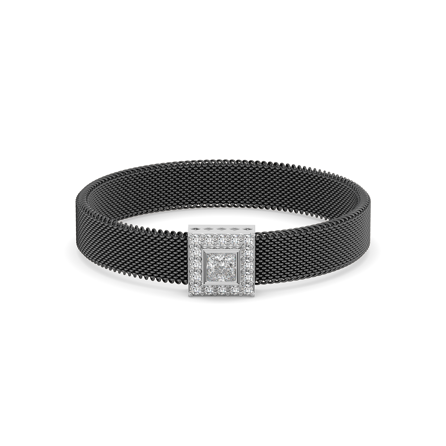 Built in Layers - Lab Diamond Men's Bracelet