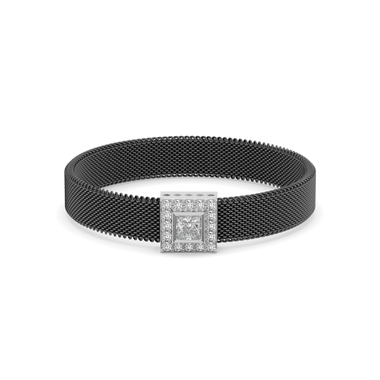 Built in Layers - Lab Diamond Men's Bracelet