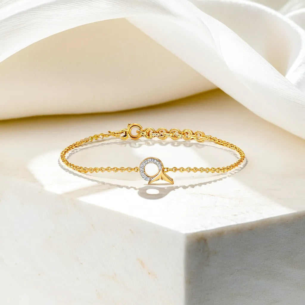 Serene Tail - Lab Diamond Bracelet