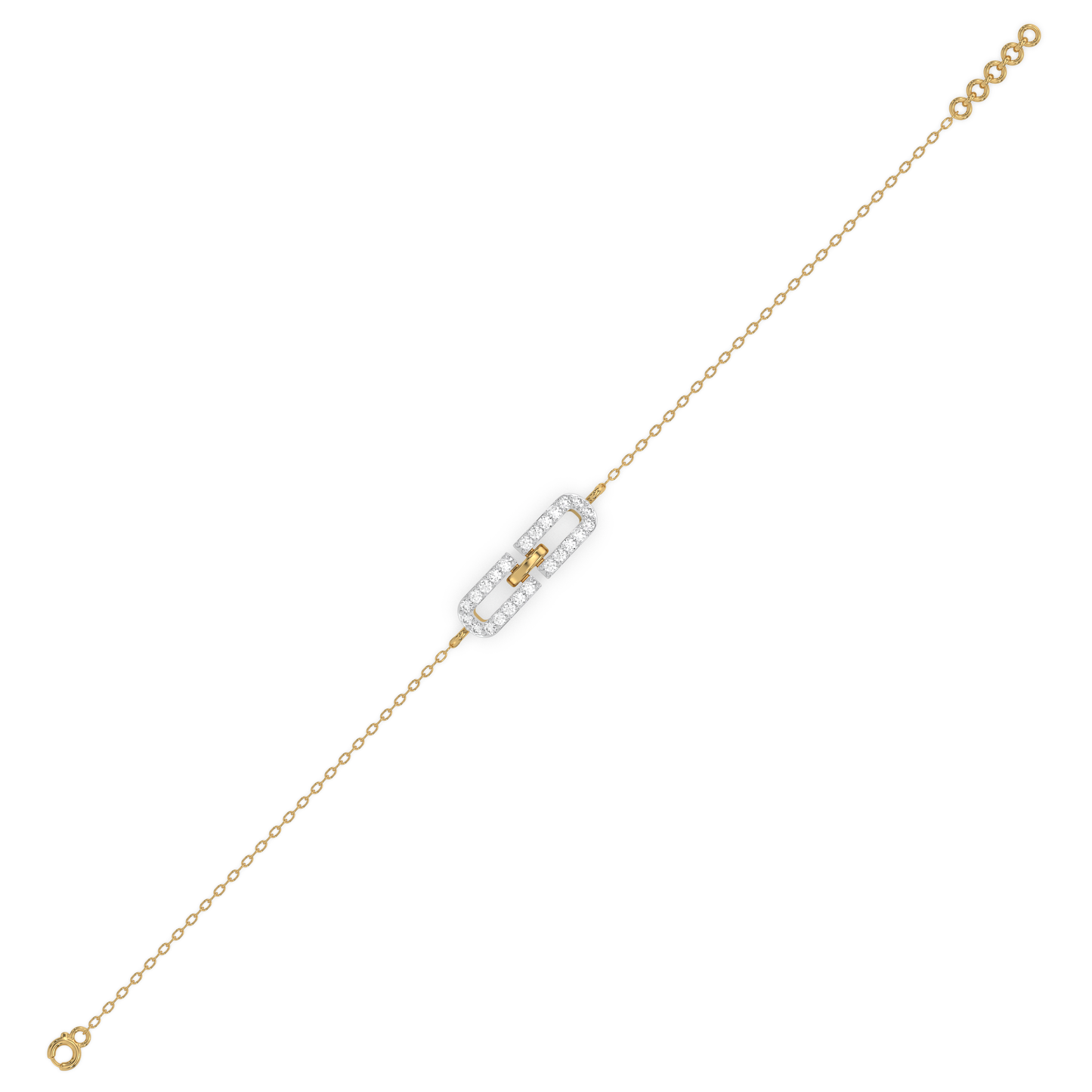 Single Link - Lab Diamond Bracelet