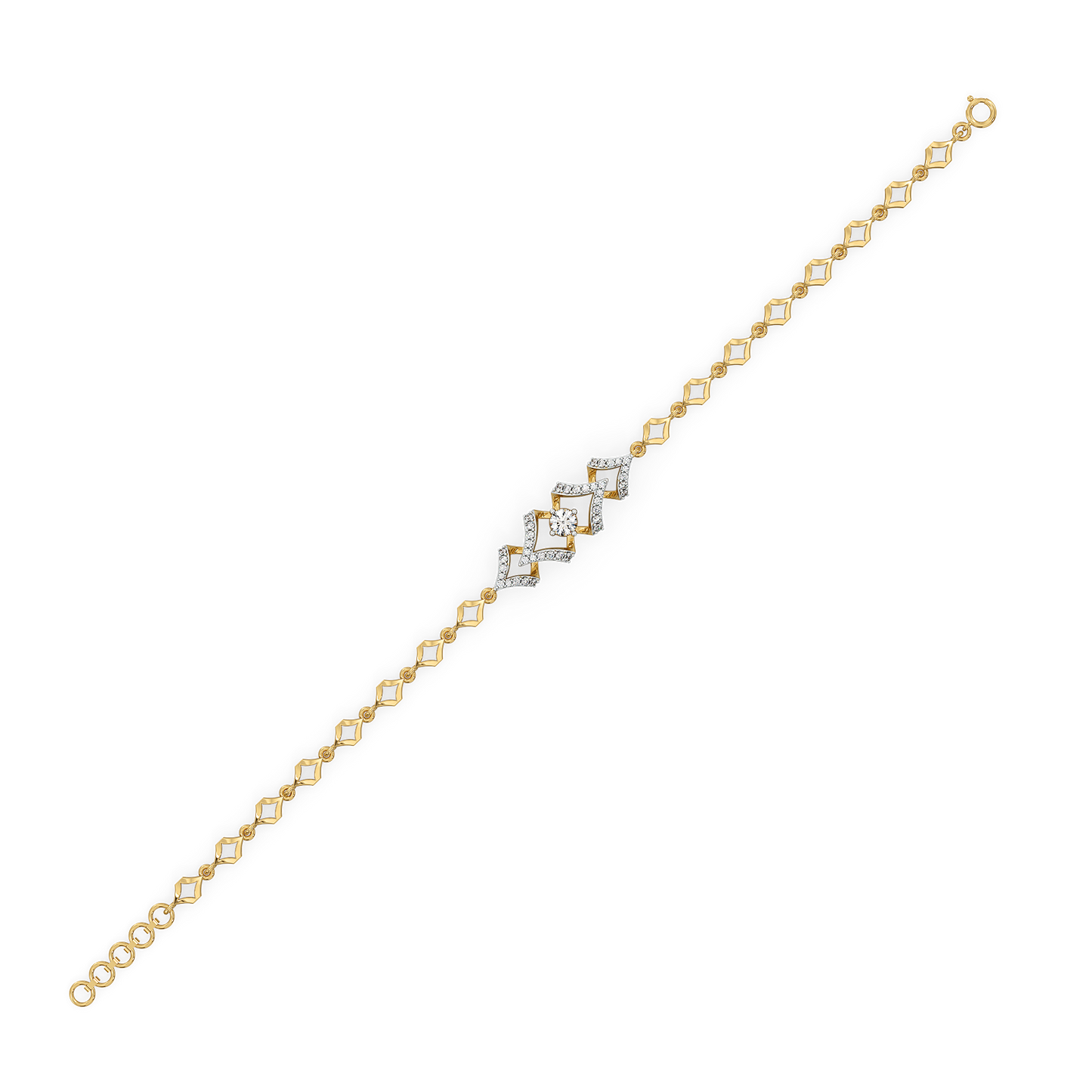 Fierce Aura – Lab Diamond Solitaire Bracelet