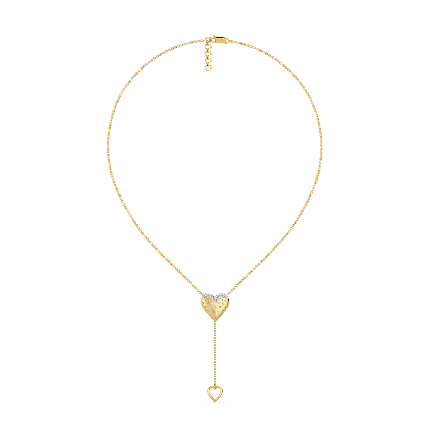 Promise Heart - Lab Diamond Pendant Necklace