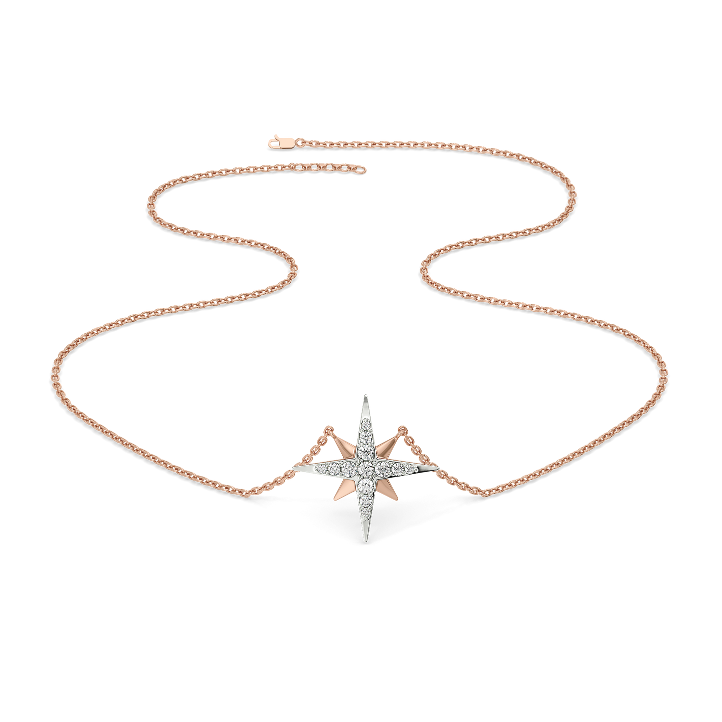 The North Star - Lab Diamond Pendant